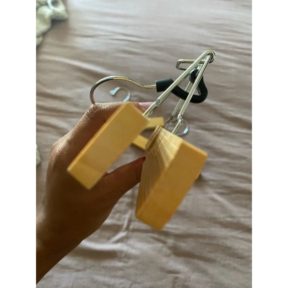 Bundle of 3 Wood Hangars
